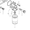 EK-2030 масляный Фильтр (4183853, LF3643, P550422, XJAF-00718) - Hyundai, Doosan, Kixx запчасти, масла, смазки, антифриз, фильтры для спецтехники