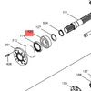 Подшипник роликовый K3V180DT / XJBN-00571 / XKAH-00139 / NUP309ET - Hyundai, Doosan, Kixx запчасти, масла, смазки, антифриз, фильтры для спецтехники