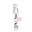 2474-9041A/S (2471-1154) Фильтр пилотный - Hyundai, Doosan, Kixx запчасти, масла, смазки, антифриз, фильтры для спецтехники