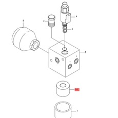 31LM-10310 Фильтр пилотный - Hyundai, Doosan, Kixx запчасти, масла, смазки, антифриз, фильтры для спецтехники