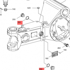 ZGAQ-06165 Кольцо - Hyundai, Doosan, Kixx запчасти, масла, смазки, антифриз, фильтры для спецтехники