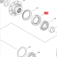 ZGAQ-07627 / 0750-110-045 Сальник - Hyundai, Doosan, Kixx запчасти, масла, смазки, антифриз, фильтры для спецтехники