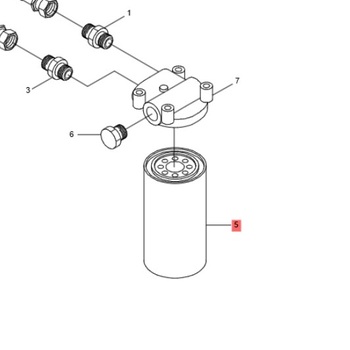 11N8-70110-AS Фильтр масляный - Hyundai, Doosan, Kixx запчасти, масла, смазки, антифриз, фильтры для спецтехники