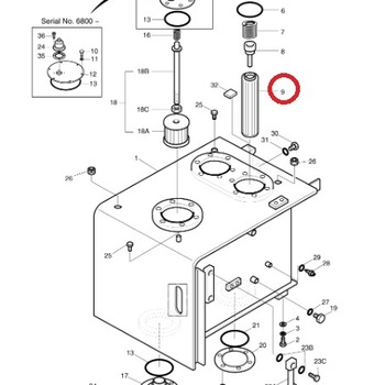 2474-9404A Фильтр гидробака - Hyundai, Doosan, Kixx запчасти, масла, смазки, антифриз, фильтры для спецтехники