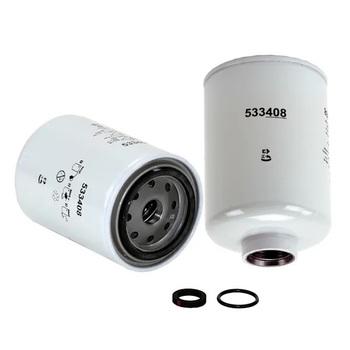 Фильтр топливный WIX 33408 / FS19519 - Hyundai, Doosan, Kixx запчасти, масла, смазки, антифриз, фильтры для спецтехники